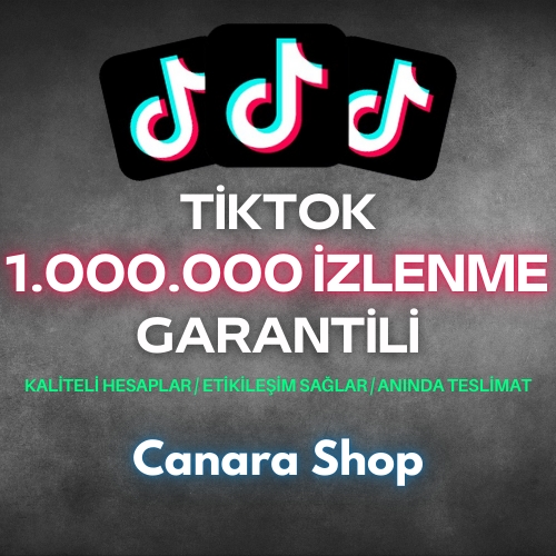  ⭐TİKTOK 1000000 İZLENME - Garantili - En İyisi - Düşüş Yok
